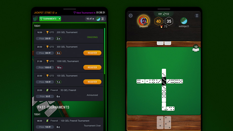 Domino screenshot 2