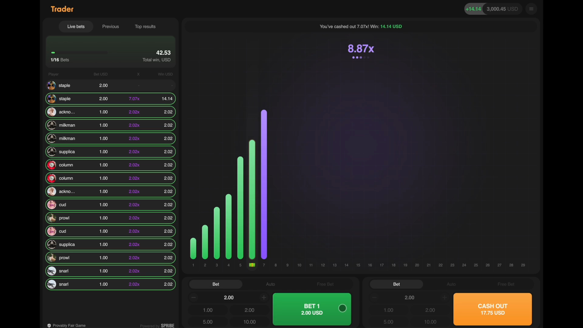 Trader screenshot 2