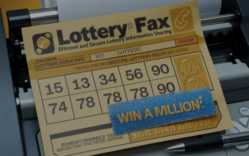 Lottery Fax: Efficient and Secure Lottery Information Sharing